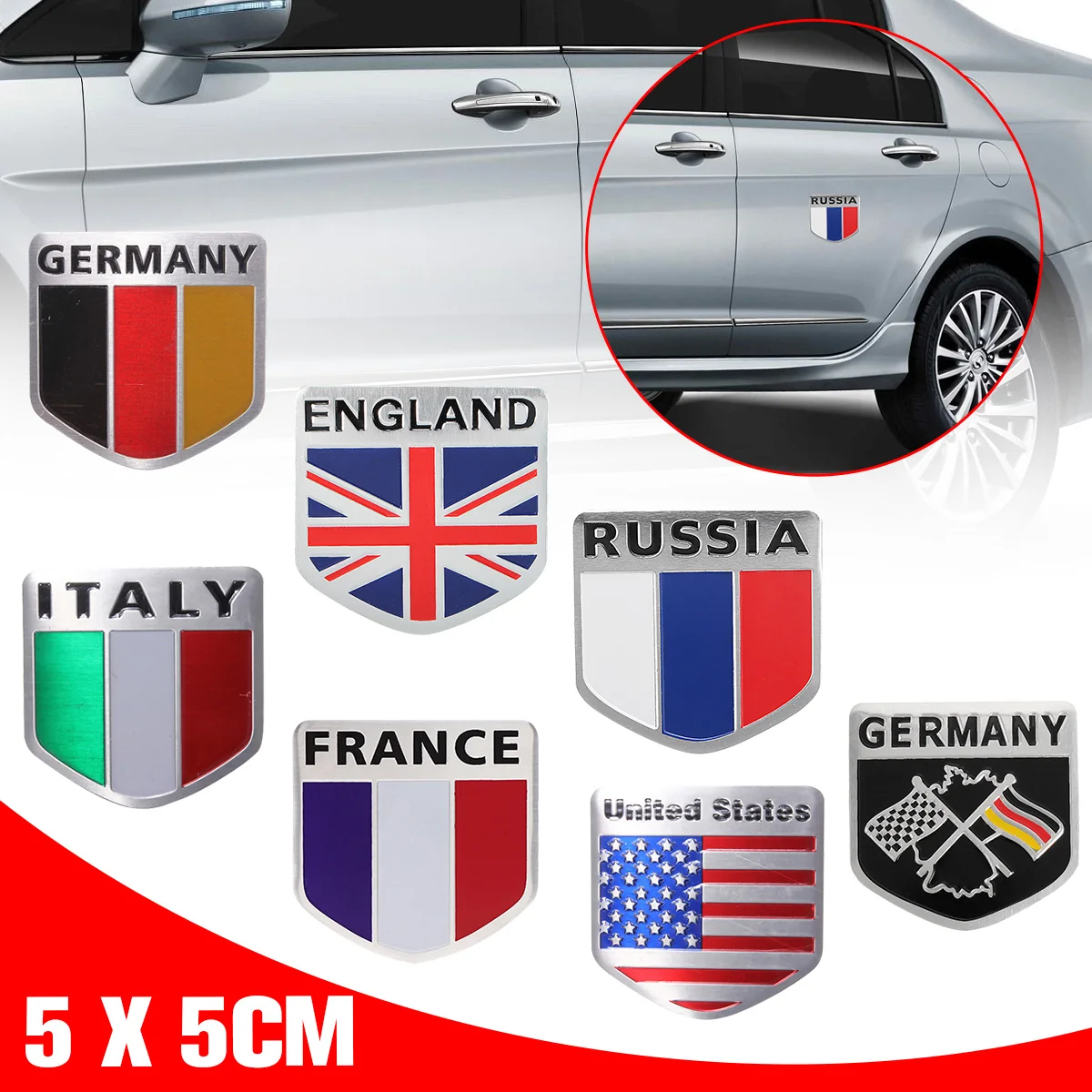 Автомобильный металлический 3d эмблема из сплава бейдж спортивные Переводные