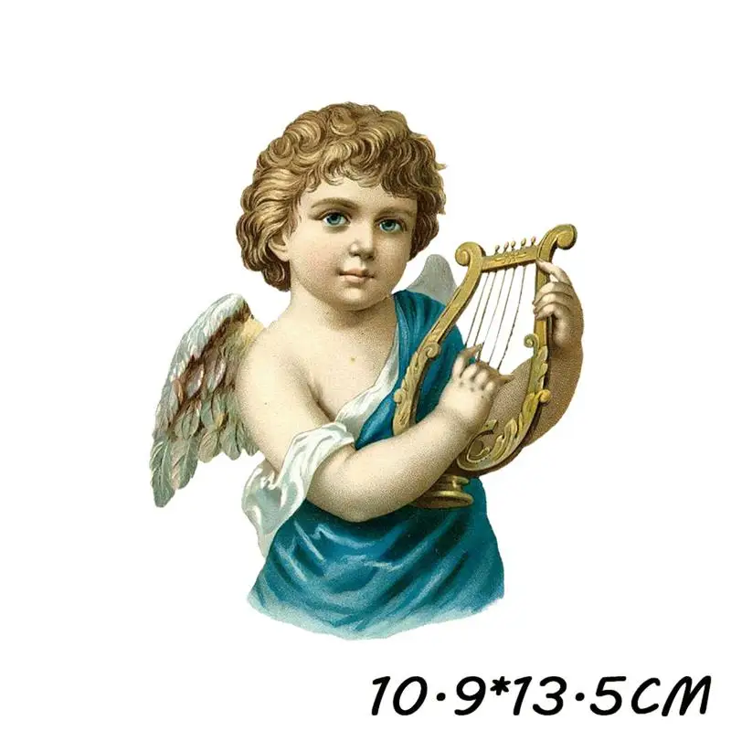 Детские термонаклейки с рисунком Angel Series термопечать сделай сам на рисунке