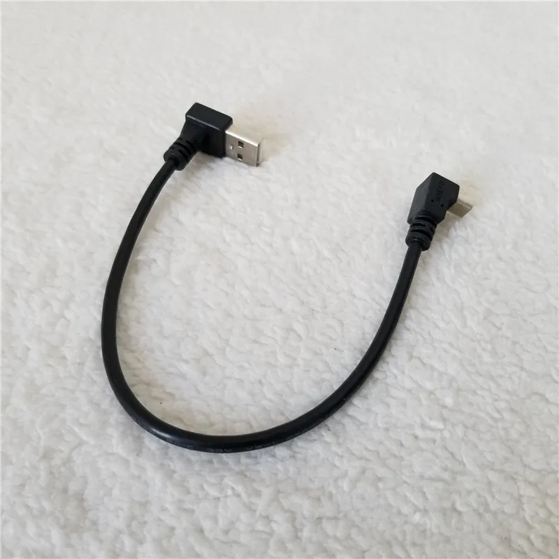 90 градусов вверх угол USB A вниз микро адаптер кабель папа-папа расширение данных