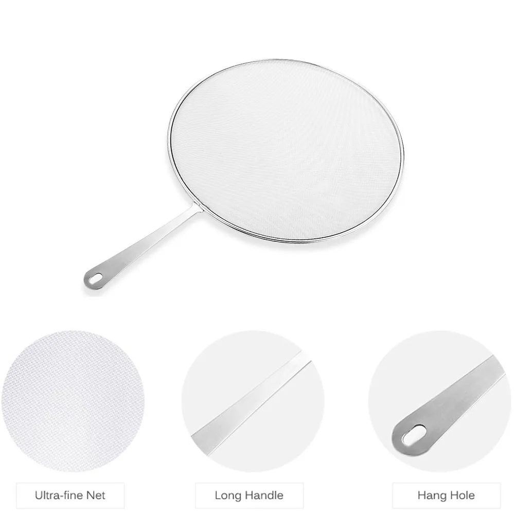 33 см Сетка смазка защита высокая термостойкость брызговик нержавеющая сталь