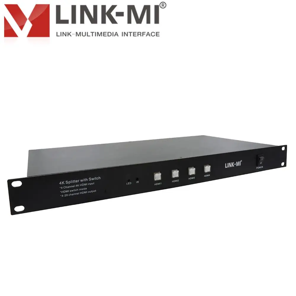 Φ модульный сплиттер с 4 входами HDMI выходами 4K переключателем возможность