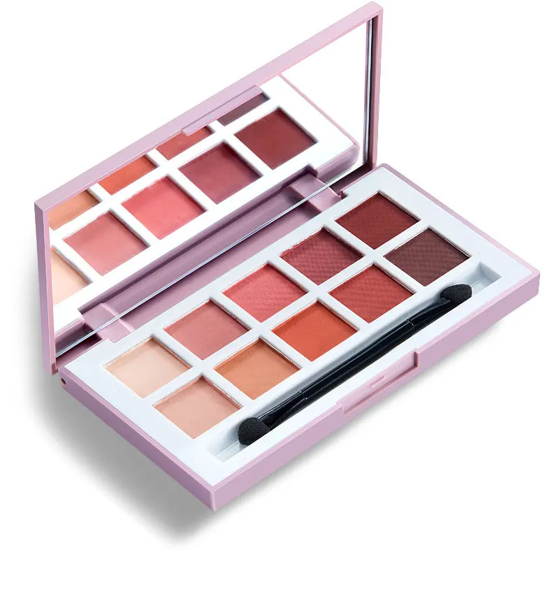 Контрастный цвет теней для век 10 цветов грейпфрутовый Цвет Тени земляной матовые