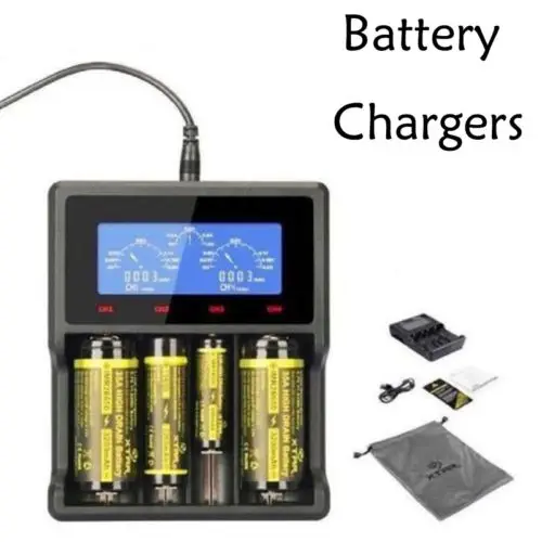 ЖК экран Авто USB зарядное устройство для 18650 14500 18350 Li Ion AA AAA Ni MH|USB-гаджеты| |