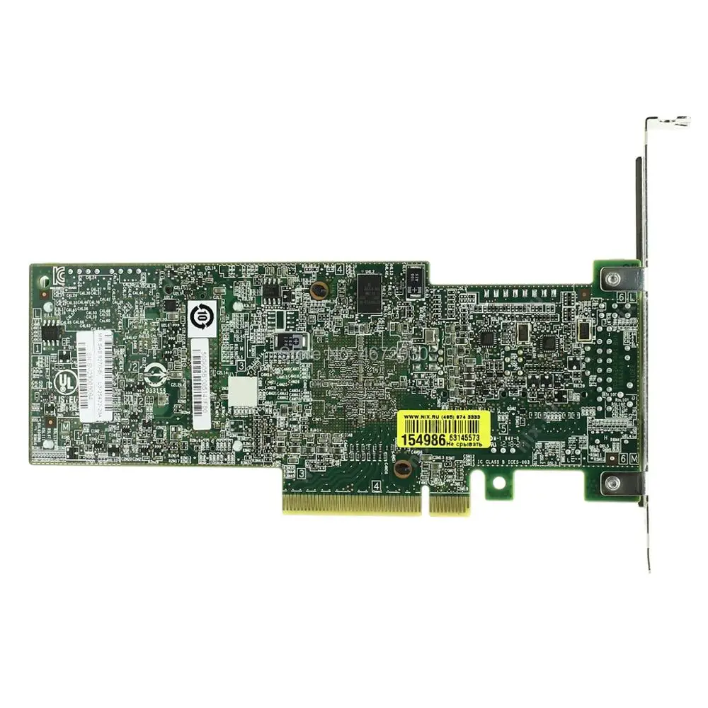 Новый контроллер карты Broadcom Avago LSI MegaRAID SAS 9270 8i LSI00326 uesd 8 портов 1 ГБ кэш SFF8087 RAID0.1.5.6 PCI