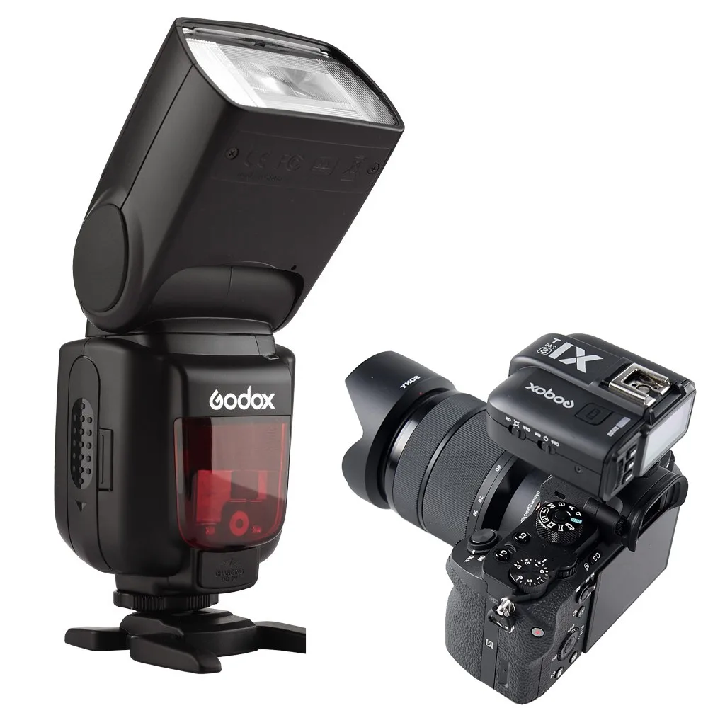 Вспышка Godox TT685S 2 4G HSS TTL II GN60 беспроводной триггер X1T-S для камеры Sony A7 III A7III A9 A7R A7S A6000