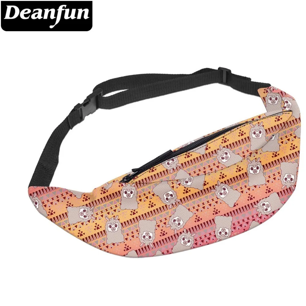 Поясная Сумка Deanfun портативная водонепроницаемая с ламой для путешествий супер