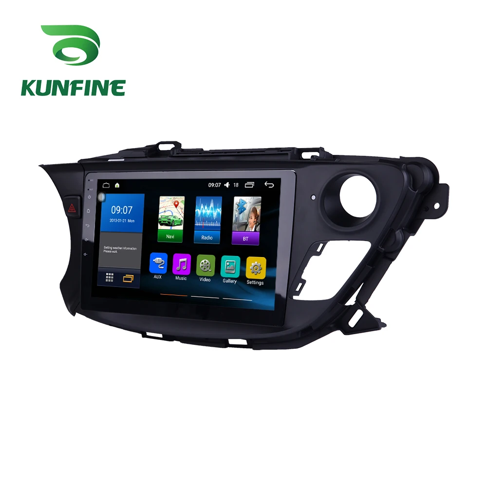 Восьмиядерный 1024*600 Android 8 1 автомобильный DVD GPS навигационный плеер Deckless стерео для