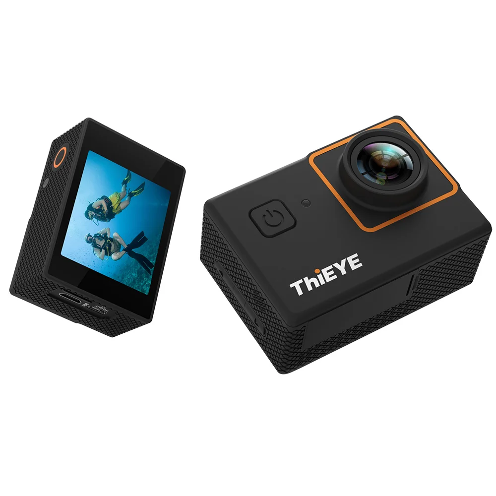 ThiEYE I20 1080 P HD 30fps 12MP экшн-Камера 2 0 &quotTFT lcd 170 широкоугольный подводный водостойкий 1/3