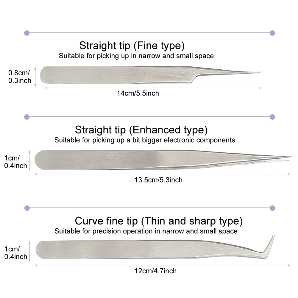7 шт. профессиональное наращивание ресниц Набор инструментов для наращивания