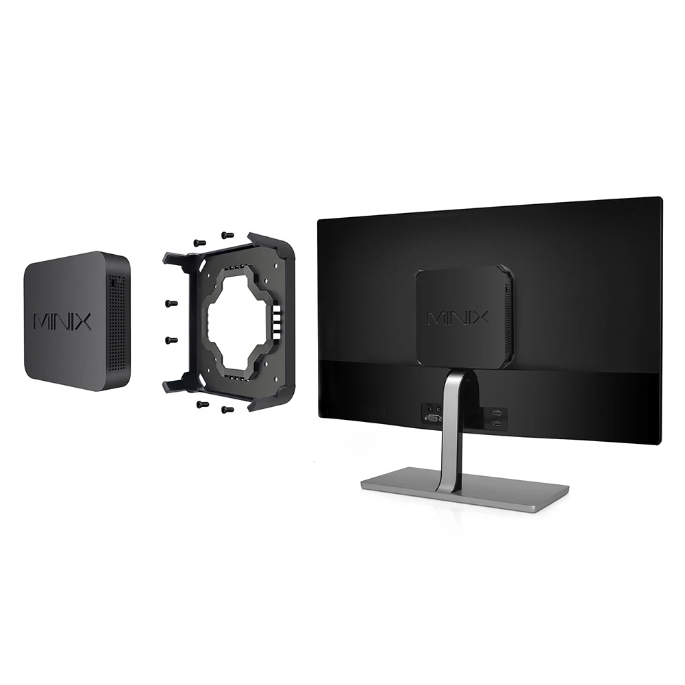 Minix NEO J50C 4 Mini Intel MINIX официальный WINDOWS 10 PRO Серия Pc J5005 DDR4 ГБ/32 Гб HDMI 2 0 Vesa Mount MINI