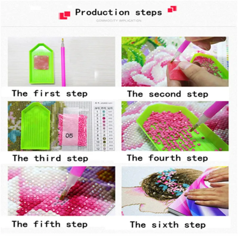 

5D DIY Diamond Embroidered Cross Stitch Bottle Flower Round Diamond Mosaic Diamond Painting Decoration