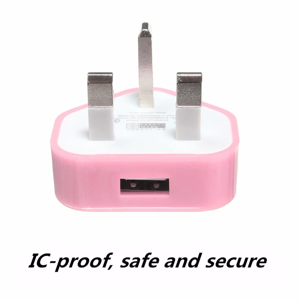 New UK USB Plug Charger Mains Wall Home Adapter Charging For Samsung Android Phone Tablets LED Flashlights Torch Headlamp | Электроника