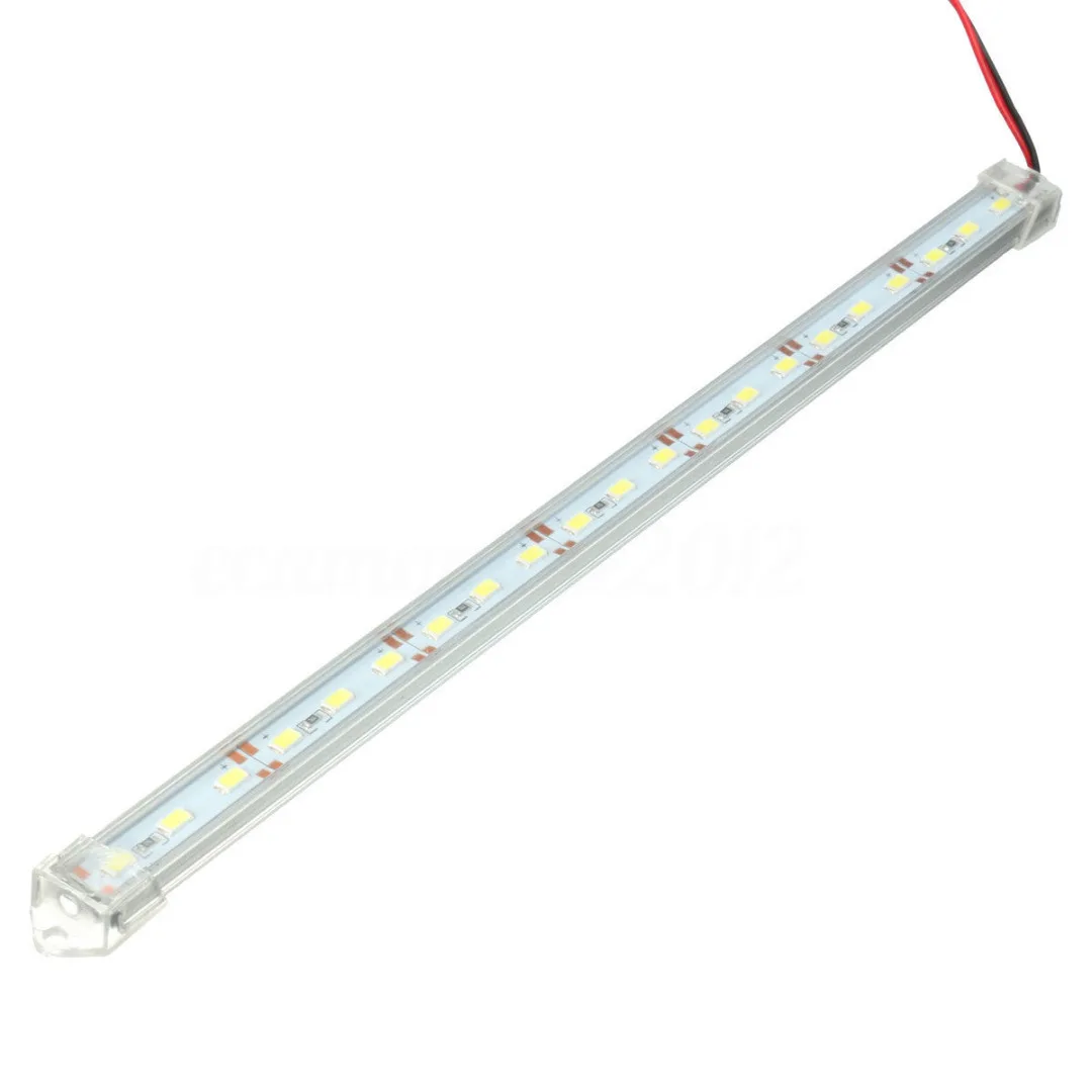 2 шт./компл. 30 см 12 в прозрачный белый 21LED 5630 SMD автомобильный бар шкаф Интерьер