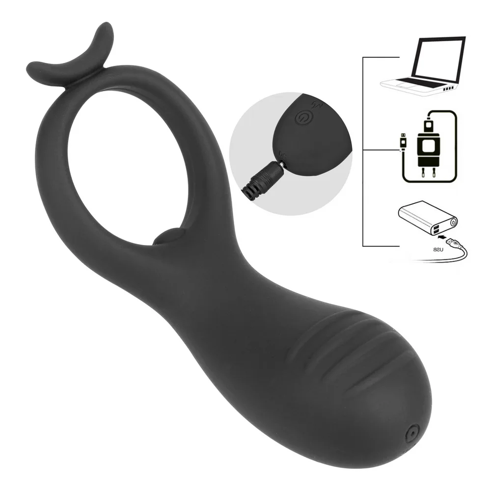 IKOKY Vibrating Cock Ring Vibrator 10 Speed Delay Ejaculation G spot Sex Toys for Men Couple Clitoris Stimulator Penis | Красота и