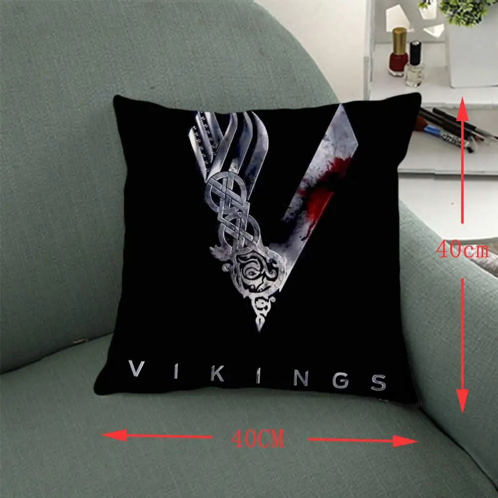 16 &quotVikings полный напечатанный Чехол для наволочки Ragnar Lothbrok ТВ серии Dakimakura