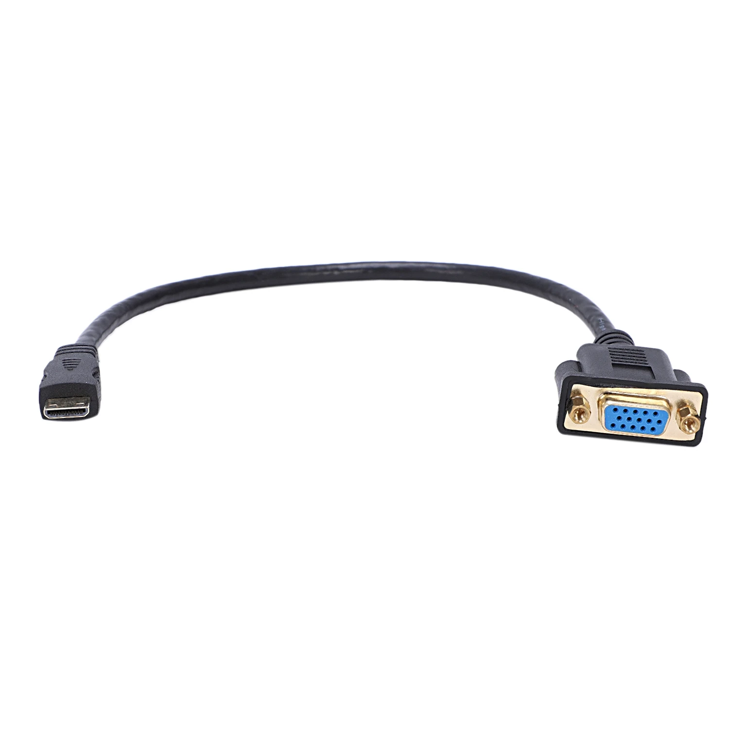 IG-Mini HDMI к VGA M/F Соединительный кабель адаптер конвертер 0 3 м 1FT |