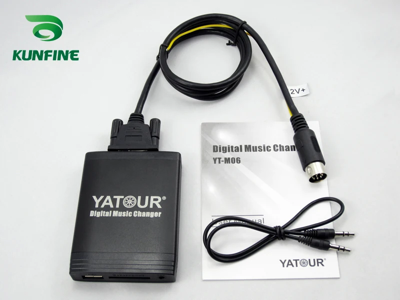 Автомобиль цифровой музыкальный чейнджер USB SD Aux MP3 Интерфейс стерео радио для Volvo