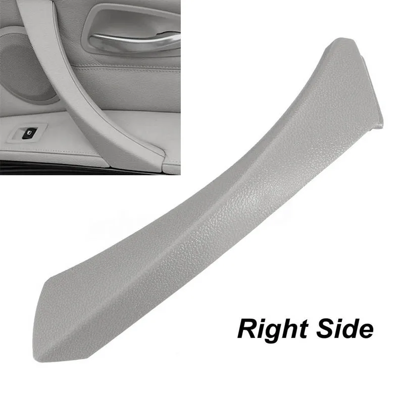 

Newest Gray Right Inner Door Panel Handle Outer Cover Trim For BMW 3-Series E90