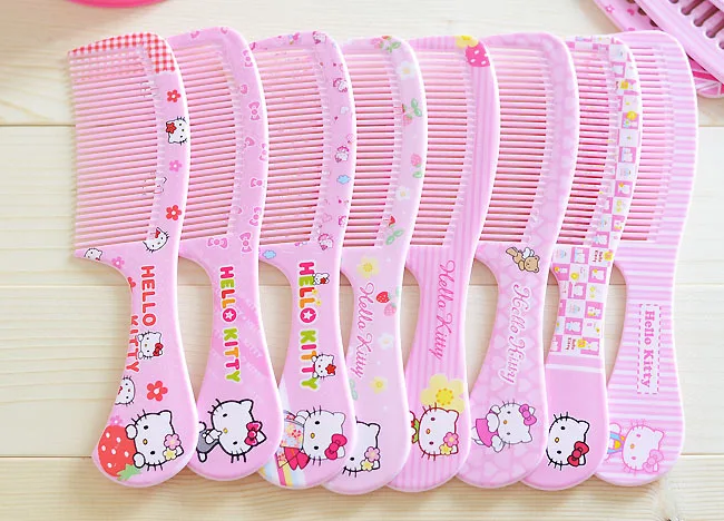 Новый мультфильм Hellokitty прекрасный зубной гребень пластик женщина Дети защита