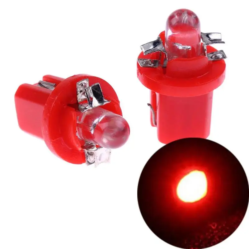 10 шт. B8.5D 509T B8.5 5050 Led 1 SMD T5 лампа Автомобильный датчик Speedo Dash приборная панель