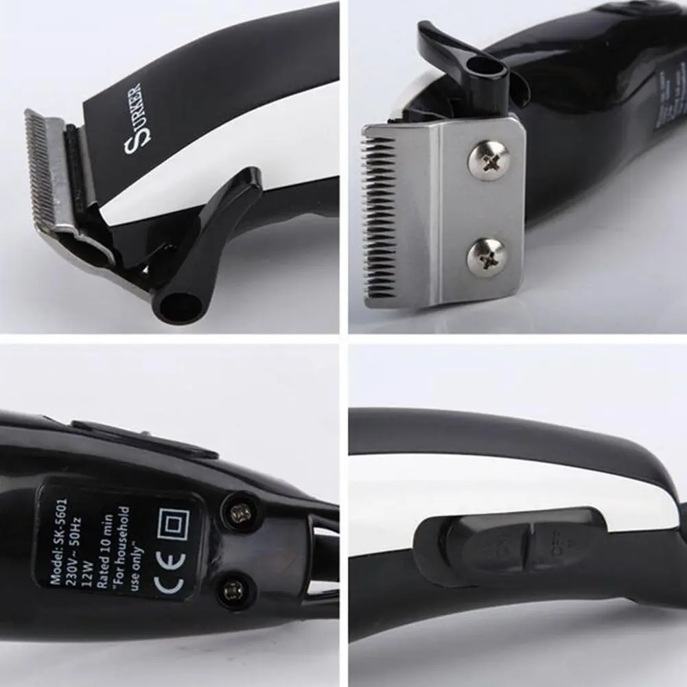 

SURKER SK-5601 Household Power Cord Professional Hair Clipper Adjustable Hair Clipper Adult Hair Clippers Hair Trimmer with EU