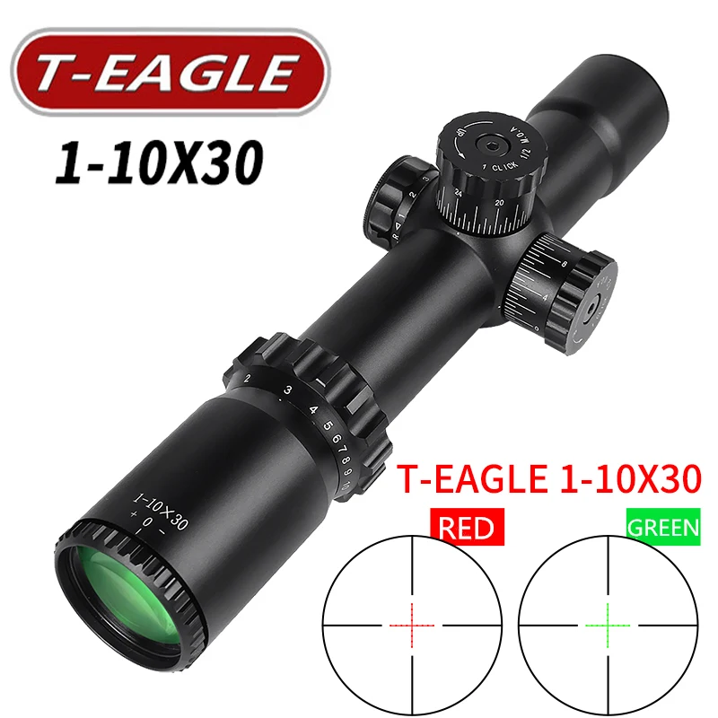 Оригинальный Тактический прицел T Eagle 1 10x30 для пневматической винтовки