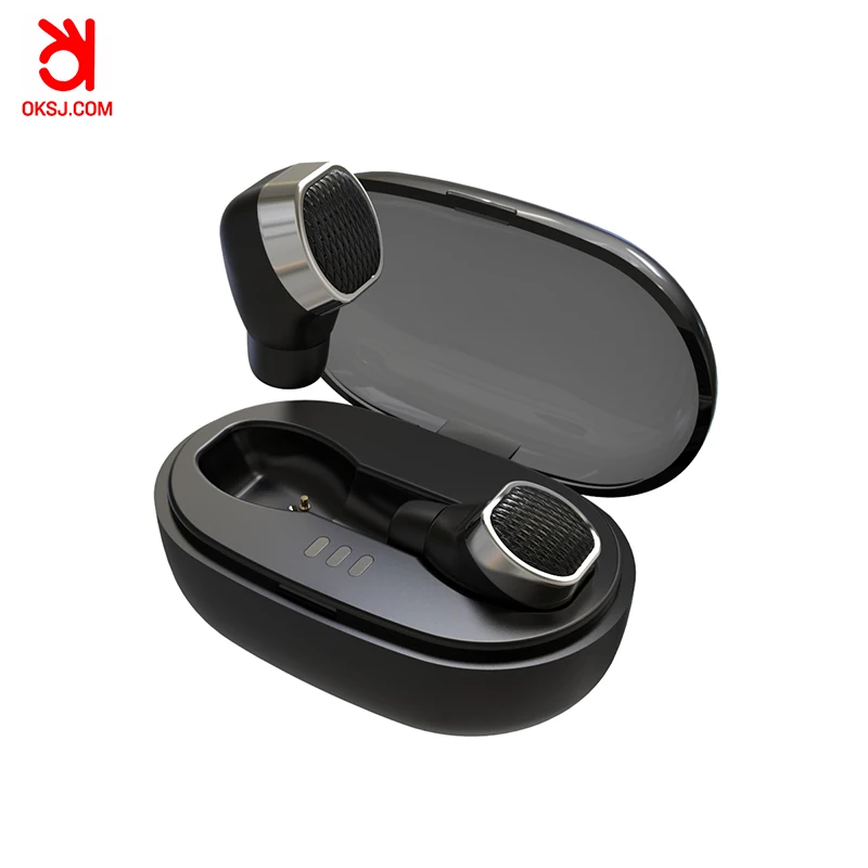OKSJ DR19 TWS Bluetooth наушники стерео беспроводная гарнитура с зарядным устройством
