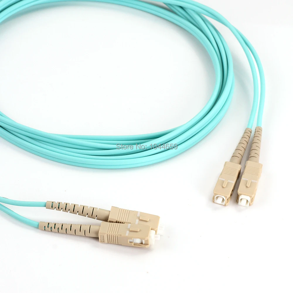 3M SC-SC DUPLEX Multimode 10 GIGABIT High quality 50/125 MULTIMODE FIBER OPTIC CABLE OM3 PATCH CORD Jumper Cable | Компьютеры и офис
