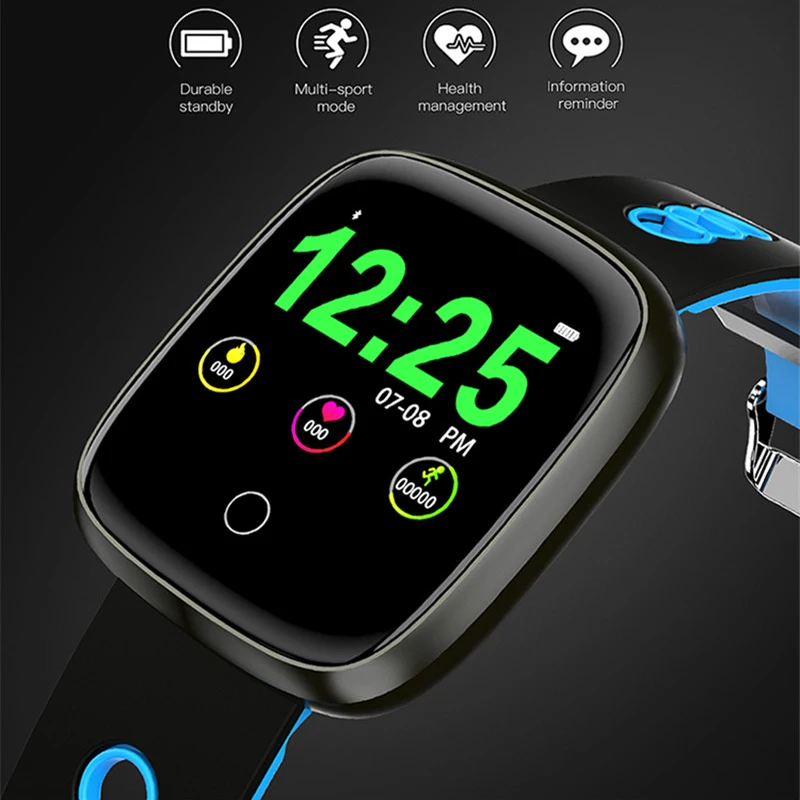 Ottwn Color Screen Smart Bracelet Men fitness Heart Rate Monitor sport Smartwatch IP67 Waterproof Fitness Tracker Watch | Электроника
