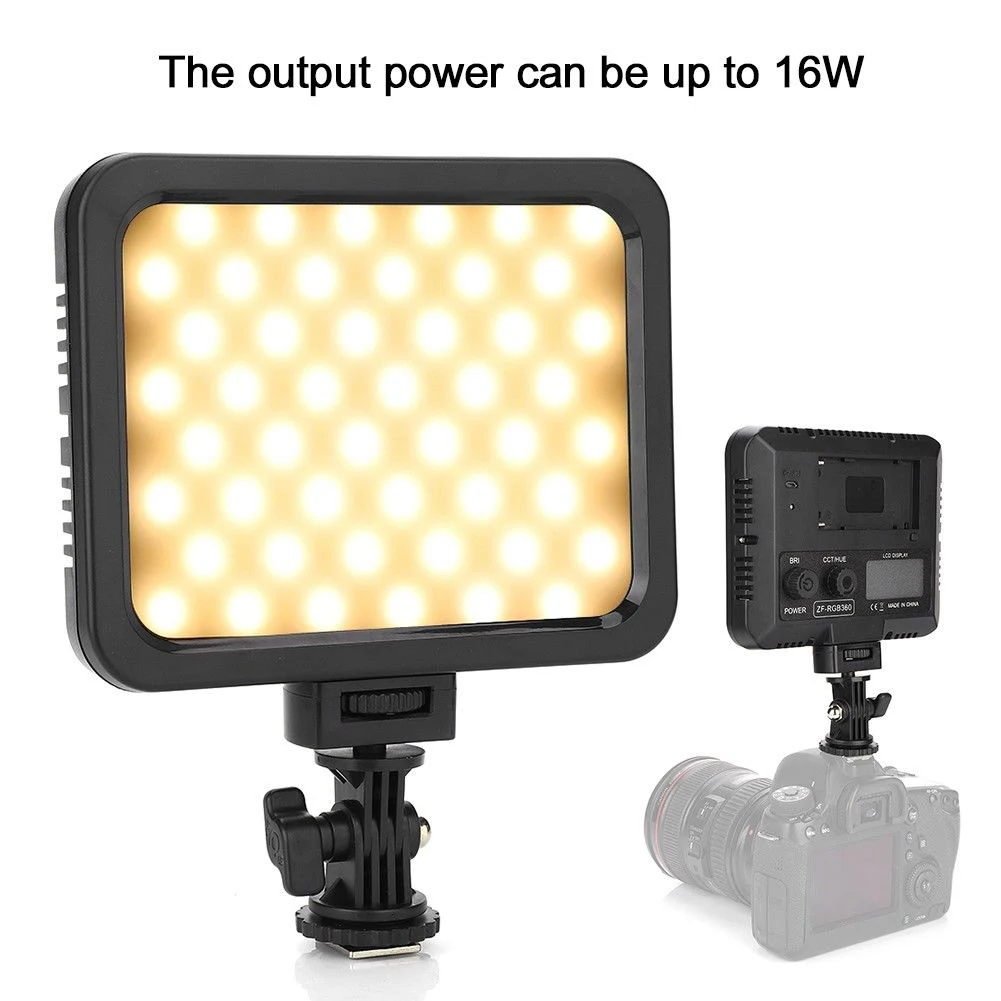 ZIFON ZF-RGB360 Multicolor And 3200K-5700K LED Video Light Lamp Photo Studio Lighting for Camera OY | Электроника