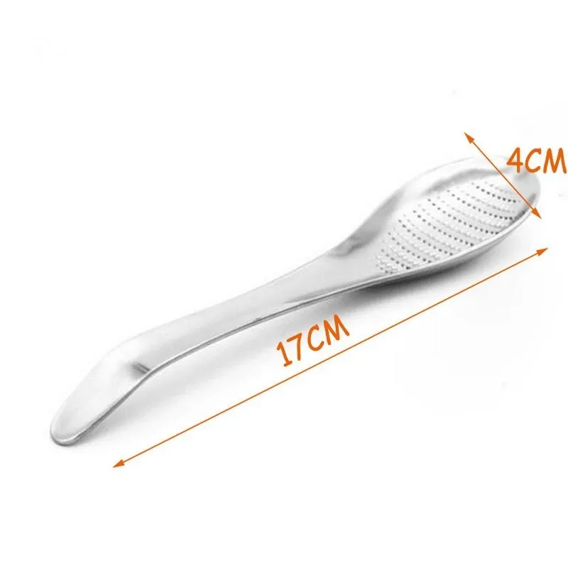 Измельчитель для чеснока в форме ложки из нержавеющей стали|Чеснодавка| |