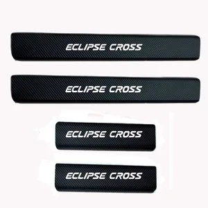 Накладка на пороги автомобиля, из углеродного волокна, виниловая, 4 шт.