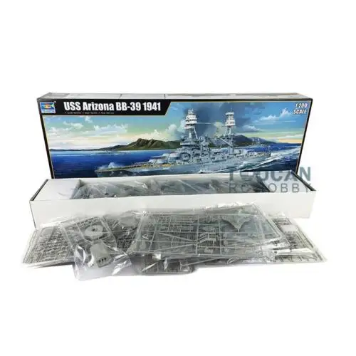Trumpeter 1/200 03701 USS BB 39 Arizona Warship 1941 модель комплект статического линкор TH05337 SMT2|Наборы