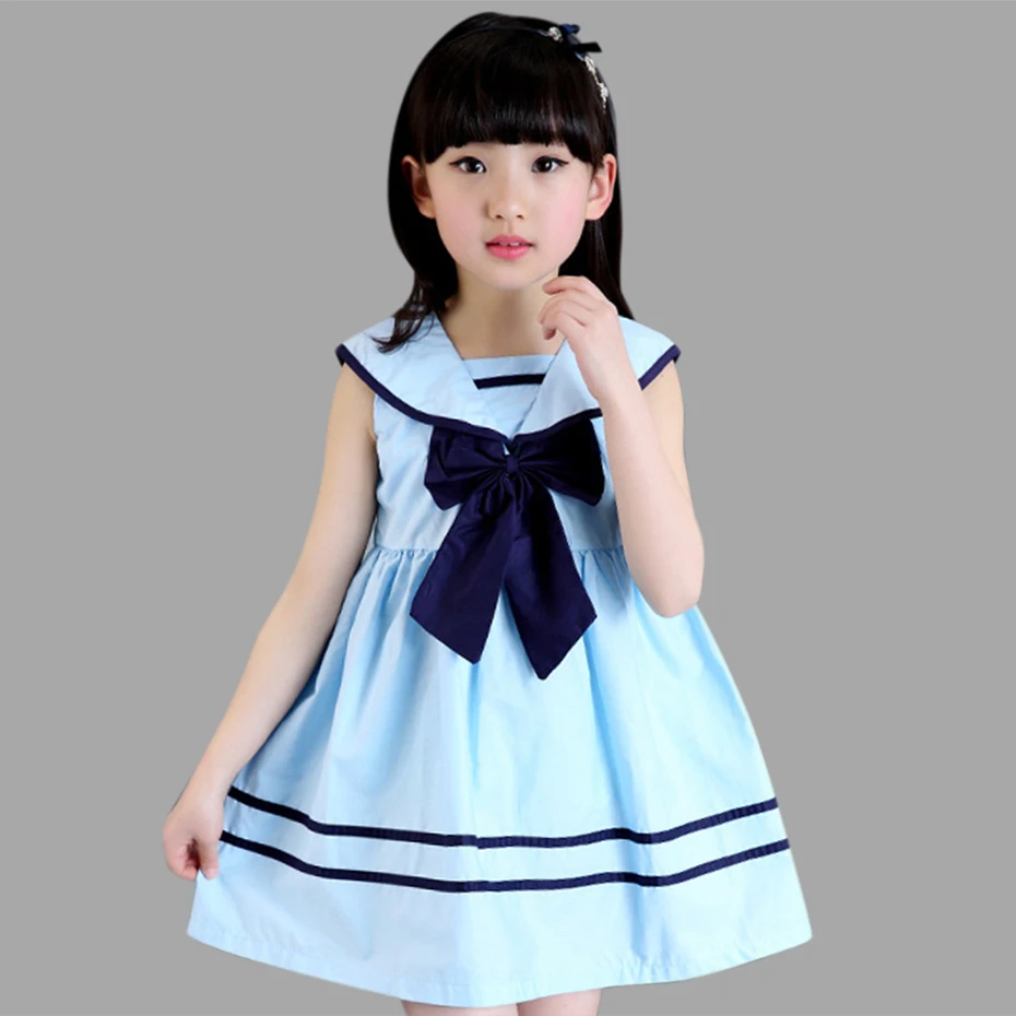 

Summer Dress For Kid Girl Pink Kids Dress Striped Girl Dress Teenage Girl Clothes 6 8 12 Years Spring Kids Children Costume