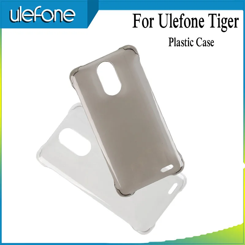 Пластиковый Чехол для Ulefone Tiger прозрачный защитный чехол Жесткий мобильного