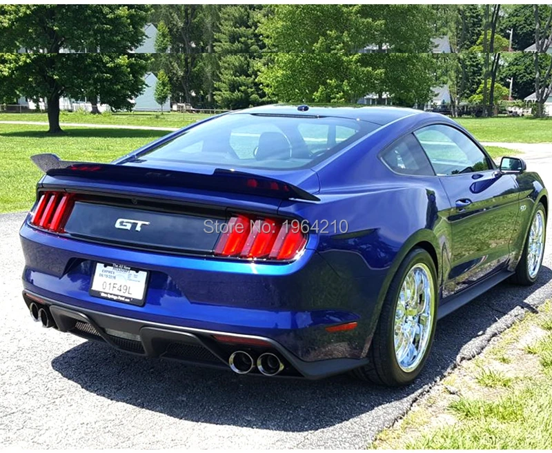 Для Ford Mustang 2015 2016 2017 2018 2019 спойлер на заднюю крышу из углеродного волокна задний