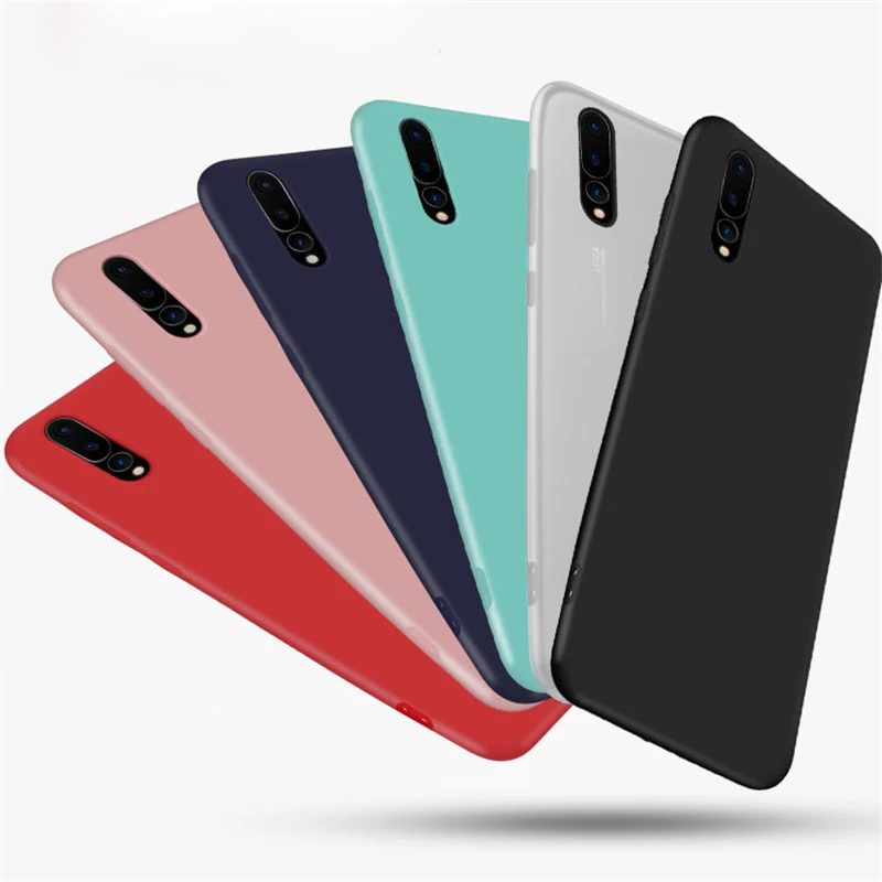 Lalicase противоударный чехол для huawei P Smart Y7 Pro 2018 силиконовые Резина матовое ТПУ Y6 Y9
