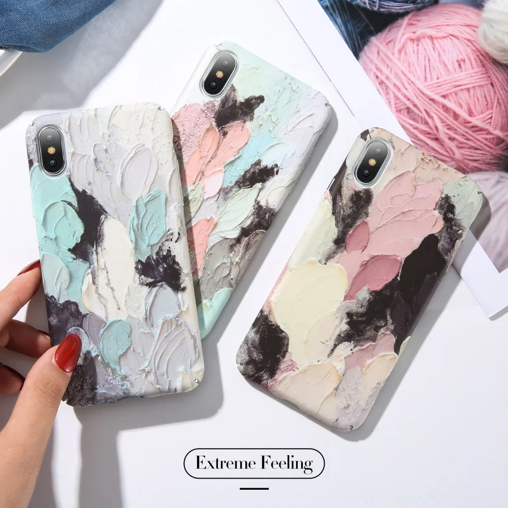 KISSCASE Luminous Phone Case For Xiaomi Mi 9 8 Lite Play Redmi Note 7 Fashion Painting Fundas Capa Cover |
