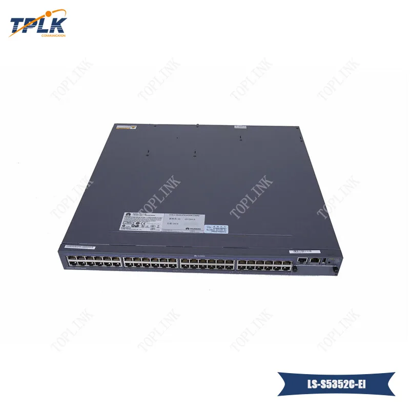 Оригинальный переключатель картонной упаковки Hua wei LS S5352C EI 256 Гбит/с LACP POE QoS SNMP VLAN