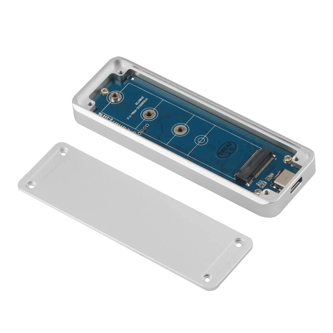 CNC интегрированный корпус из алюминиевого сплава для жесткого диска чехол USB 3 1 PCIe