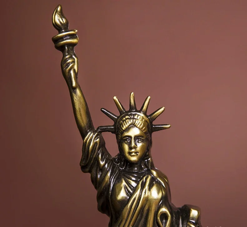 Личи Статуя Свободы Статуэтка Модель современный стиль миниатюрные фигурки