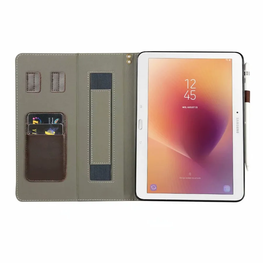 Чехол для Samsung Galaxy Tab S2 9 7 T810 T813N T815 T819 искусственная кожа|Чехлы планшетов и