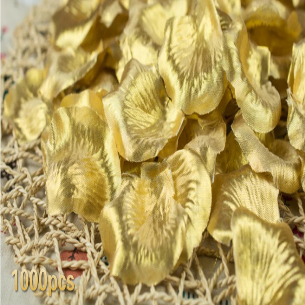 1000 шт тканевый искусственный цветок лепестки роз для украшения свадебной