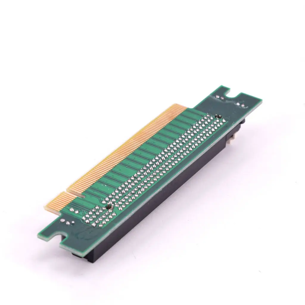 90 ° градусов Pci-E Pci-Express 16X правый угол расширитель протектор переходника карты |