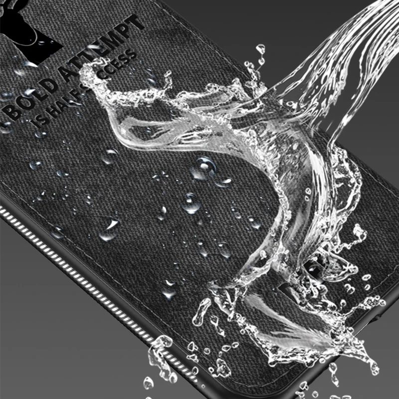 Роскошный тканевый чехол для Xiaomi Redmi Note 7 s мягкий силиконовый телефона с рисунком