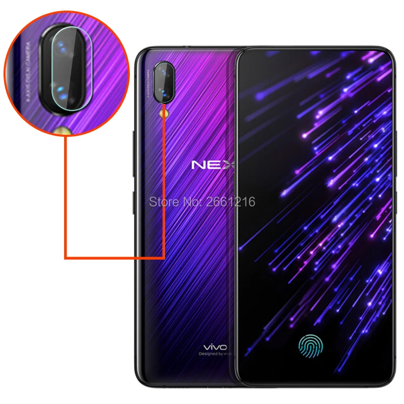 3 шт./лот для vivo NEX A / S 6 59 дюйма сверхпрозрачное мягкое закаленное стекло задняя