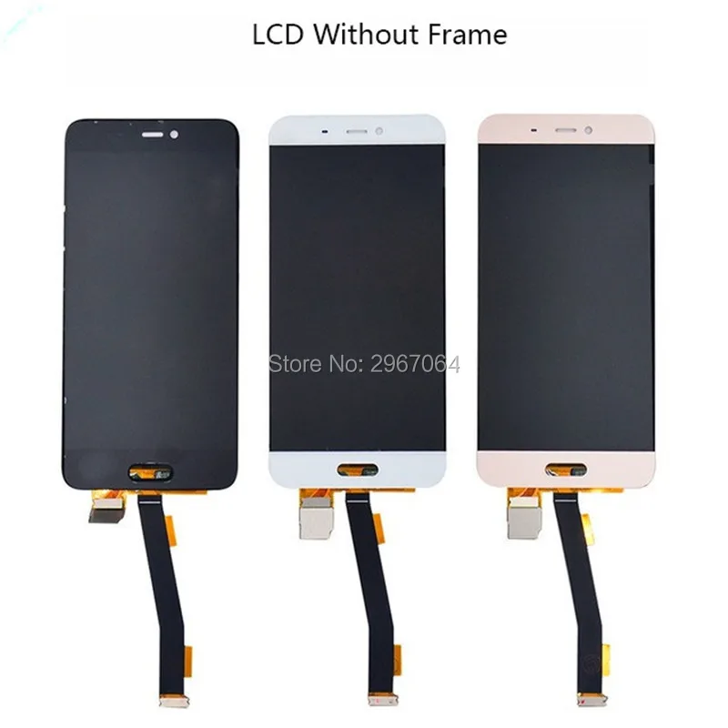 AAA качественный ЖК-экран IPS для Xiaomi Φ LCDs MI 5S экран белый черный Золотой ЖК-дисплей
