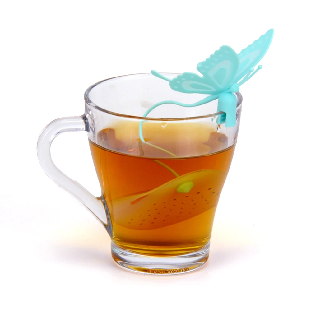 Силиконовый чай в форме животного милый и простой использовании чистый