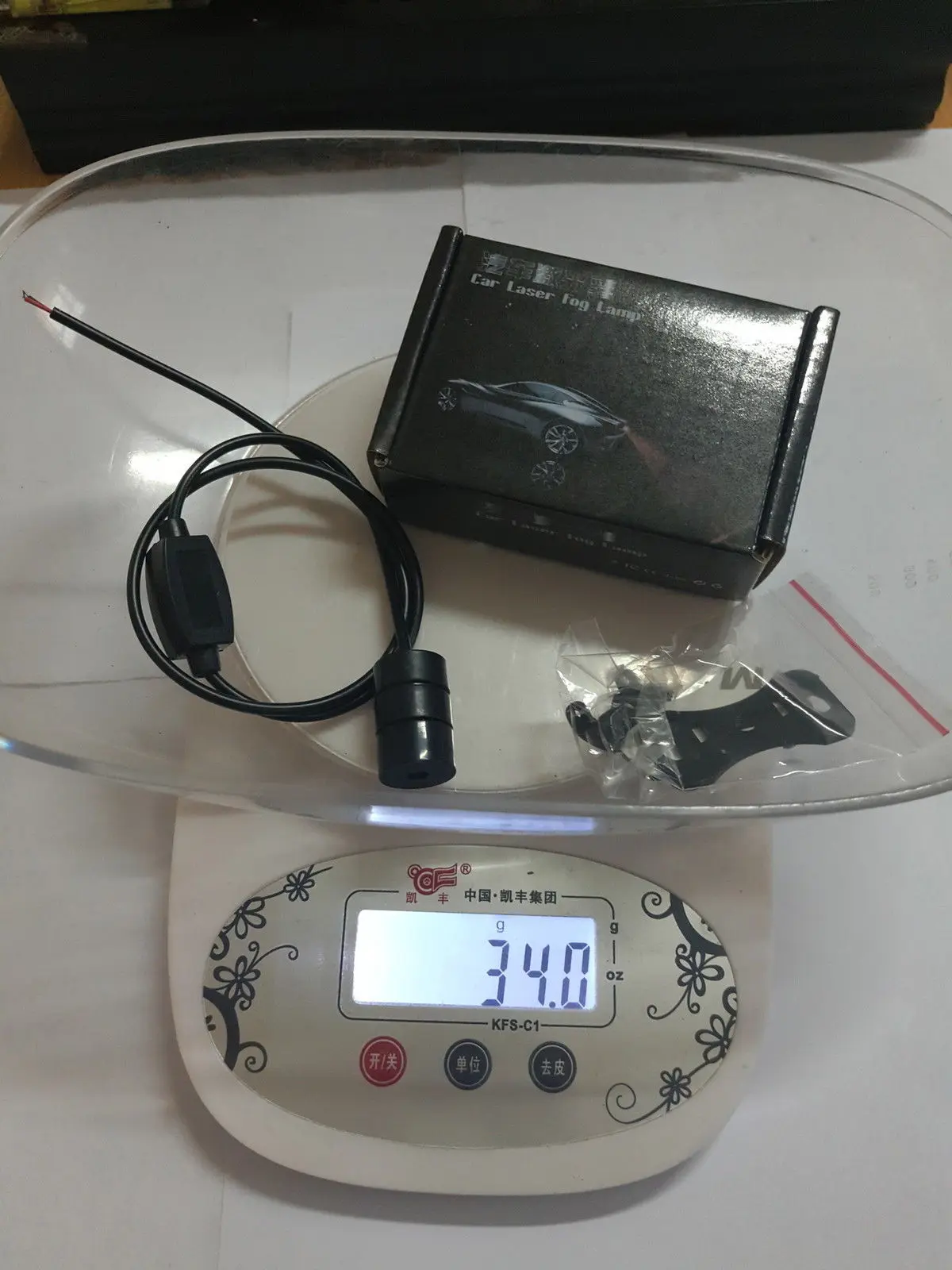 

New Car Auto LED Laser Fog Light Vehicle Anti-Collision Taillight Brake Warning Lamp Car Led Warning Light