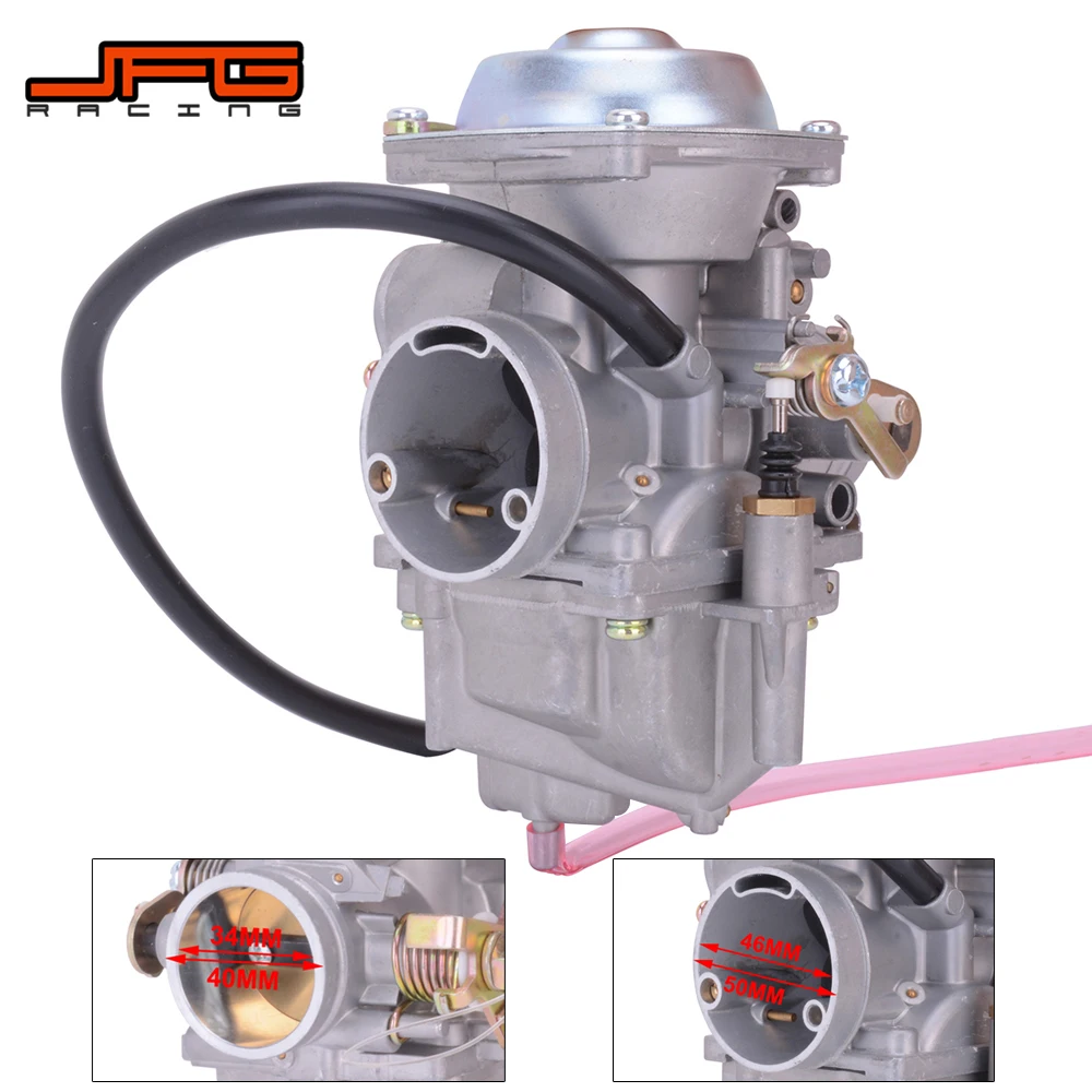 Мотоциклетный карбюратор 34 мм для Roketa Jianshe JS400 YamaBuggy Hensim HS400 ATV GN250 GN300 300CC 400CC